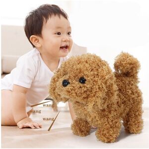 Unbranded (Teddy) Electronic Robot Dog Lifelike Walking Barking Wagging Tail Puppy Plush C Unbranded (Teddy) Electronic Robot Dog Lifelike Walking Barking Wagging Tail Puppy Plush C