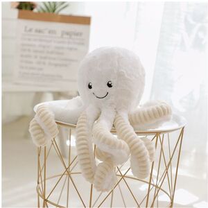 Unbranded (White, 40cm) 15.7'' Cute Octopus Plush Stuffed Toy Pillow Plush Animal Doll Kid Unbranded (White, 40cm) 15.7'' Cute Octopus Plush Stuffed Toy Pillow Plush Animal Doll Kid