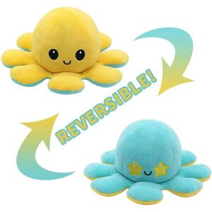 Unbranded (Yellow Blue) Spiderman Reversible Octopus Plush Toy Batman Iron Man Double-Side Unbranded (Yellow Blue) Spiderman Reversible Octopus Plush Toy Batman Iron Man Double-Side