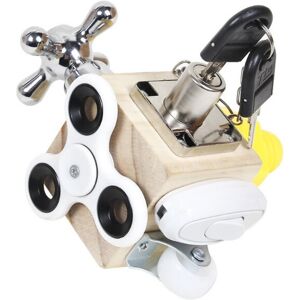 Unbranded (Classic) Baby Busy Cube Activity Fidget Educational Train Skills Sensory Kids T Unbranded (Classic) Baby Busy Cube Activity Fidget Educational Train Skills Sensory Kids T