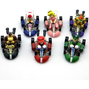 Unbranded Super Mario Bros Kart Pull Back Car Figures Action Figure Doll Kids Toys 6 PCS Unbranded Super Mario Bros Kart Pull Back Car Figures Action Figure Doll Kids Toys 6 PCS