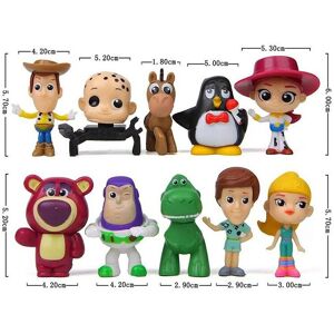 Unbranded 10Pcs Toy Story 4 Character Woody Buzz Lightyear Rex FIgures Toys Kids Gift Toy Unbranded 10Pcs Toy Story 4 Character Woody Buzz Lightyear Rex FIgures Toys Kids Gift Toy