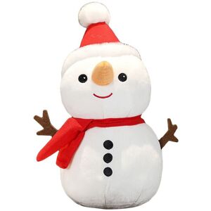Unbranded (Snowman, 23cm/9.0in) Christmas Plush Santa Elk Snowman Stuffed Doll Xmas Toy Gi Unbranded (Snowman, 23cm/9.0in) Christmas Plush Santa Elk Snowman Stuffed Doll Xmas Toy Gi