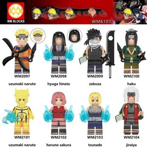 Unbranded 8PCS/SET Naruto MiniFigure Fit Lego Building Block Kids Toy Unbranded 8PCS/SET Naruto MiniFigure Fit Lego Building Block Kids Toy