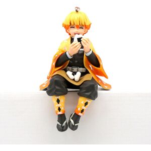 Sky Demon Slayer Agatsuma Zenitsu Figure 5.3'' PVC Model Toy Collect Kids Gift Sky Demon Slayer Agatsuma Zenitsu Figure 5.3'' PVC Model Toy Collect Kids Gift