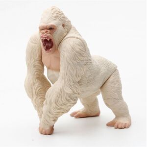 Unbranded (White, 14cm/5.5in) Original BANDAI Shm King Kong Gorilla Model Toys Action Figu