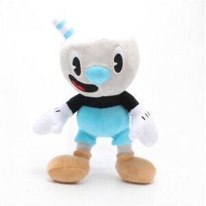 Unbranded (Blue) 2pcs/set 10 Inch Cuphead Game Cuphead & Mugman Mecup And Brocup Plush Toy Unbranded (Blue) 2pcs/set 10 Inch Cuphead Game Cuphead & Mugman Mecup And Brocup Plush Toy