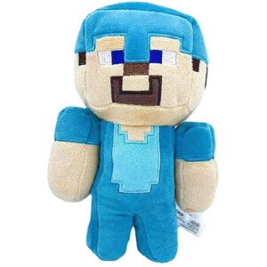Unbranded (Blue steve 22cm) Minecraft Plush Toy Pixel Doll Soft Plush Kids Gift Unbranded (Blue steve 22cm) Minecraft Plush Toy Pixel Doll Soft Plush Kids Gift
