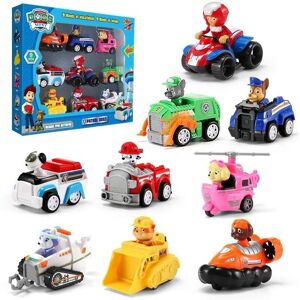 Unbranded 9-in-1 paw patrol pull back car children's pull back team toy set Unbranded 9-in-1 paw patrol pull back car children's pull back team toy set