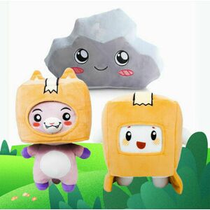 Unbranded 3PCS Set Dolls Lankybox BOXY FOXY ROCKY Plush Toy - Plush Toy Unbranded 3PCS Set Dolls Lankybox BOXY FOXY ROCKY Plush Toy - Plush Toy
