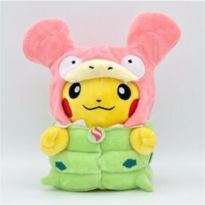Unbranded (C5 Slowpoke) 20CM Cosplay Pokemon Pikachu Soft Plush Toy Stuffed Doll Unbranded (C5 Slowpoke) 20CM Cosplay Pokemon Pikachu Soft Plush Toy Stuffed Doll
