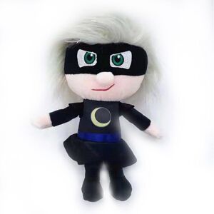 Unbranded (Black) PJ Masks Plush Doll Toy Catboy Gekko Luna Girl Owlette Romeo Figure For Unbranded (Black) PJ Masks Plush Doll Toy Catboy Gekko Luna Girl Owlette Romeo Figure For