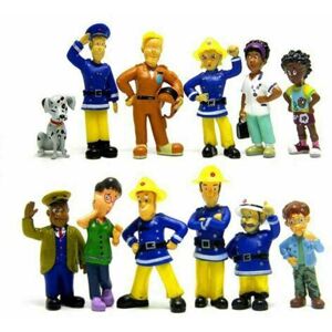 Unbranded 12pcs Fireman Sam & Crew Firefighters Firemen Action Figures Figurines Play Toy Unbranded 12pcs Fireman Sam & Crew Firefighters Firemen Action Figures Figurines Play Toy