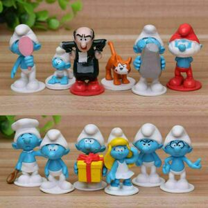 Unbranded 12pcs Smurfs: The Lost Village Smurfette Gargamel Papa Hefty Action Figures Toy Unbranded 12pcs Smurfs: The Lost Village Smurfette Gargamel Papa Hefty Action Figures Toy