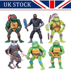 Unbranded Teenage Mutant Ninja Turtles 2014 Animated Action Figures - 6 Pack, 12cm, Brand Unbranded Teenage Mutant Ninja Turtles 2014 Animated Action Figures - 6 Pack, 12cm, Brand