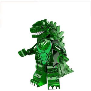 Unbranded (Green) Godzilla Building Block Minifigures Model Action Figure Toys Doll Child Unbranded (Green) Godzilla Building Block Minifigures Model Action Figure Toys Doll Child