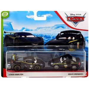 Disney Mattel Lewis Hamilton & Bruce Boxmann 1:55 Diecast Vehicle 2 Pack Disney Mattel Lewis Hamilton & Bruce Boxmann 1:55 Diecast Vehicle 2 Pack