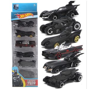 Unbranded 6Pcs Batman Batmobile Metal Alloy Toy Cars Set - Kid Gift, Ages 5+, Collectible Unbranded 6Pcs Batman Batmobile Metal Alloy Toy Cars Set - Kid Gift, Ages 5+, Collectible