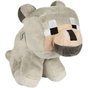 Unbranded (New Wolf) Minecraft Plush Toy Pixel Doll Children Doll Kids gift Unbranded (New Wolf) Minecraft Plush Toy Pixel Doll Children Doll Kids gift
