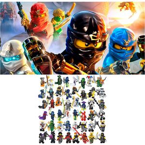 Unbranded Ninja Building Blocks Kids Toys Collection Ninjago 48pcs/Set Mini Figure Kai Jay Unbranded Ninja Building Blocks Kids Toys Collection Ninjago 48pcs/Set Mini Figure Kai Jay