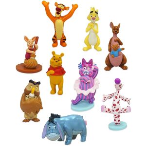 Disney Store Winnie the Pooh Deluxe Figurine 9pce Playset - Winnie Disney Store Winnie the Pooh Deluxe Figurine 9pce Playset - Winnie