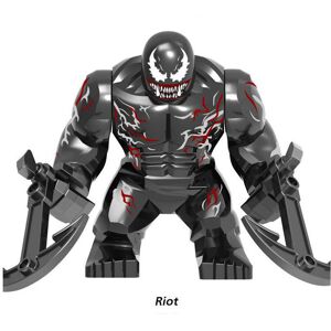 Unbranded (Riot) Big Minifigures Bagged Educational Toys Avengers Venom Building Blocks Br Unbranded (Riot) Big Minifigures Bagged Educational Toys Avengers Venom Building Blocks Br