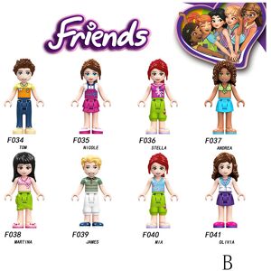 Unbranded (B) 8/16Pcs Friends Girls Mini Figures Building Blocks Toys Unbranded (B) 8/16Pcs Friends Girls Mini Figures Building Blocks Toys
