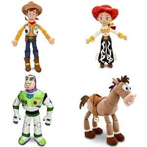 Disney Toy Story - 4 Piece Medium Plush Doll Combo Set with Woody 18" Disney Toy Story - 4 Piece Medium Plush Doll Combo Set with Woody 18"