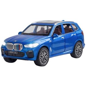 Unbranded (Blue, Bag) 1:32 BMW X5 SUV Diecasts Alloy Car Model Sound Light Simulation Toy Unbranded (Blue, Bag) 1:32 BMW X5 SUV Diecasts Alloy Car Model Sound Light Simulation Toy