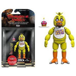 Unbranded (Chica) Funko Five Nights At Freddy's FNAF Golden Freddy Foxy Action Figure Unbranded (Chica) Funko Five Nights At Freddy's FNAF Golden Freddy Foxy Action Figure