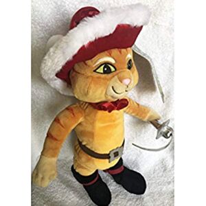 Disney Shrek puss in boots Christmas booted cat soft plush doll toy 16 New Disney Shrek puss in boots Christmas booted cat soft plush doll toy 16 New