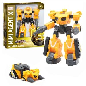 Unbranded (Yellow) Miniforce X Lucybot Lucy Bot Ranger Transformer Machine Car Robot Toy Unbranded (Yellow) Miniforce X Lucybot Lucy Bot Ranger Transformer Machine Car Robot Toy