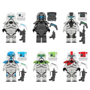 NGBILDER Star Wars Clone Storm Troopers Mini Toy Action Figures Fit Lego Sets NGBILDER Star Wars Clone Storm Troopers Mini Toy Action Figures Fit Lego Sets