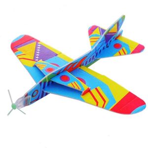 GreenZech 1Pc Flying PU Glider Plane Toy Gift Birthday Christmas Party Bag Filler 20.5cm R GreenZech 1Pc Flying PU Glider Plane Toy Gift Birthday Christmas Party Bag Filler 20.5cm R