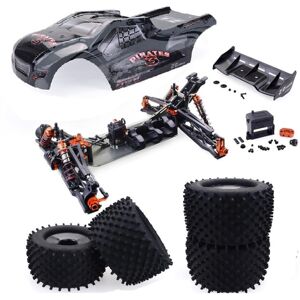 GreenZech 4WD 80km/h Brushless RC Car Frame Kit without Electronic Parts GreenZech 4WD 80km/h Brushless RC Car Frame Kit without Electronic Parts