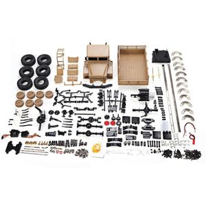 GreenZech () 1/16 6WD RC Car Metal Kit with 370 Motor Metal Dual Speed Gear Case Gear Driv GreenZech () 1/16 6WD RC Car Metal Kit with 370 Motor Metal Dual Speed Gear Case Gear Driv