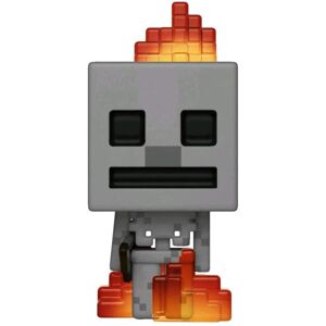 FunKo -Figurine Minecraft -Skeleton in Fire Exclu Pop 10cm -0889698264204 FunKo -Figurine Minecraft -Skeleton in Fire Exclu Pop 10cm -0889698264204