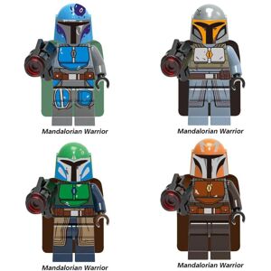 Unbranded (4Pcs) 6Pcs/Set Star Wars Minifigures Buliding Blocks Figures Model Toy Kids Gif Unbranded (4Pcs) 6Pcs/Set Star Wars Minifigures Buliding Blocks Figures Model Toy Kids Gif