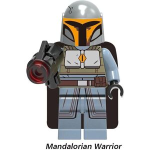 Unbranded (Grey Mandalorian) 6Pcs/Set Star Wars Minifigures Buliding Blocks Figures Model Unbranded (Grey Mandalorian) 6Pcs/Set Star Wars Minifigures Buliding Blocks Figures Model