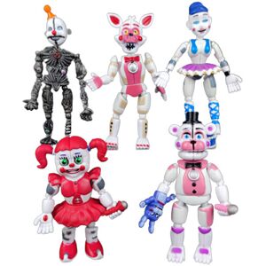 Unbranded (Sister version 5pcs) Five Nights at Freddy's Action Figure Toys FNAF Model Kids Unbranded (Sister version 5pcs) Five Nights at Freddy's Action Figure Toys FNAF Model Kids