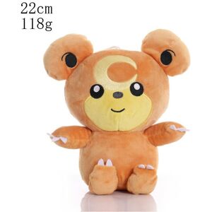 Unbranded (Teddiursa) 34 Style Pokemon Plush Toys Cartoon Stuffed Dolls Kids Gift Unbranded (Teddiursa) 34 Style Pokemon Plush Toys Cartoon Stuffed Dolls Kids Gift