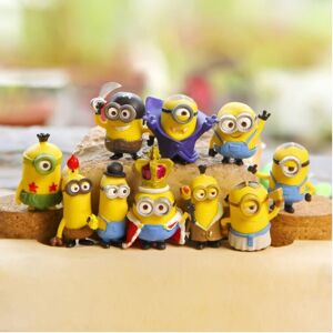 Unbranded 10Pcs Despicable Me Figures Minions Collections Model PVC Toys Kids Gift Unbranded 10Pcs Despicable Me Figures Minions Collections Model PVC Toys Kids Gift