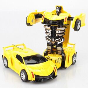 Unbranded (Yellow) Bugatti Transformers Robot Cars Figure Toys Kids Gift Unbranded (Yellow) Bugatti Transformers Robot Cars Figure Toys Kids Gift