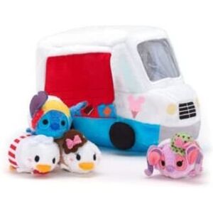 Disney Ice Cream Truck Tsum Tsum Micro Soft Toy Set, includes Daisy, Donald, Disney Ice Cream Truck Tsum Tsum Micro Soft Toy Set, includes Daisy, Donald,