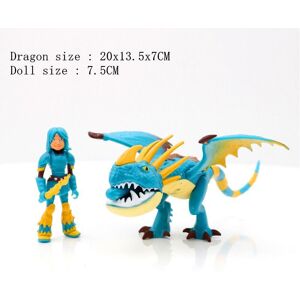 Unbranded (Blue) How To Train Your Dragon Blue White Dragon Action Figure Model Toy Kids G Unbranded (Blue) How To Train Your Dragon Blue White Dragon Action Figure Model Toy Kids G