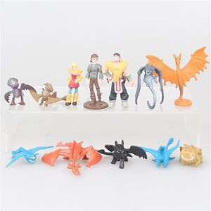Unbranded (12Pcs) How To Train Your Dragon Blue White Dragon Action Figure Model Toy Kids Unbranded (12Pcs) How To Train Your Dragon Blue White Dragon Action Figure Model Toy Kids