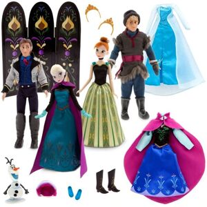 Disney Frozen Deluxe 12 Doll Gift Set Elsa Anna Hans Kristoff Disney Frozen Deluxe 12 Doll Gift Set Elsa Anna Hans Kristoff