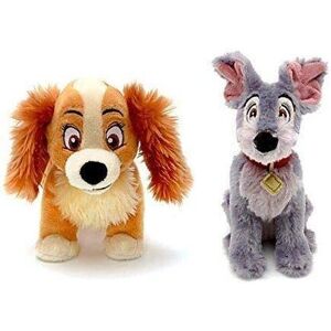 Disney Official Lady & The Tramp Soft Mini Plush Toys Disney Official Lady & The Tramp Soft Mini Plush Toys