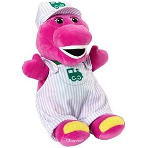 Disney DIS Barney dinosaur Soft Plush Toy as Train conductor with Train Disney DIS Barney dinosaur Soft Plush Toy as Train conductor with Train