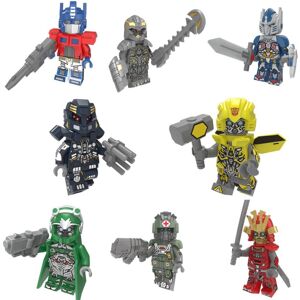 Unbranded 8pcs Transformers Optimus Bumblebee Megatron Minifigures Toys For Kids Gifts Unbranded 8pcs Transformers Optimus Bumblebee Megatron Minifigures Toys For Kids Gifts